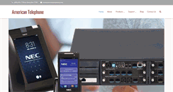 Desktop Screenshot of americantelephone.com