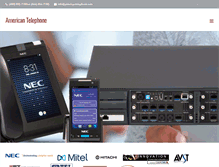 Tablet Screenshot of americantelephone.com